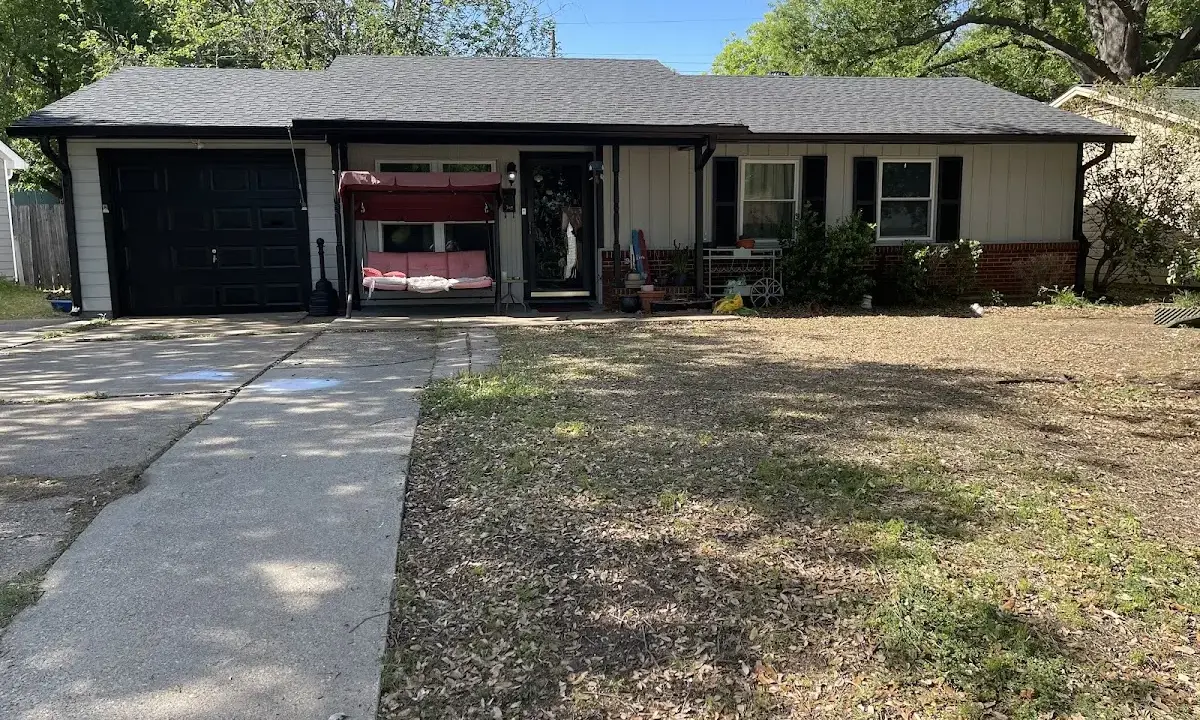 Roof Replacement crew at work on a residential roof in Carencro